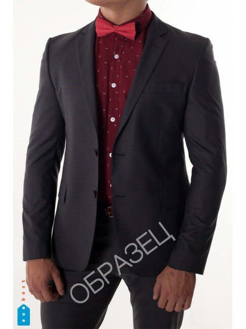 Костюм темно коричневый мужской Костюм темно коричневый мужской